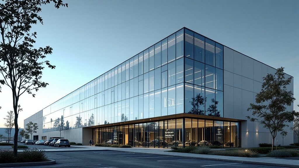 Sede del estudio en el Parque Industrial Norte